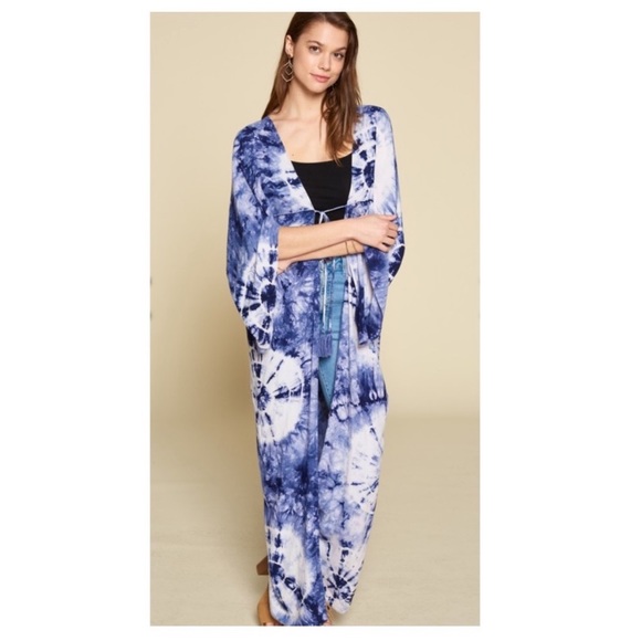 ❤️tie dye kimono - Picture 2 of 7